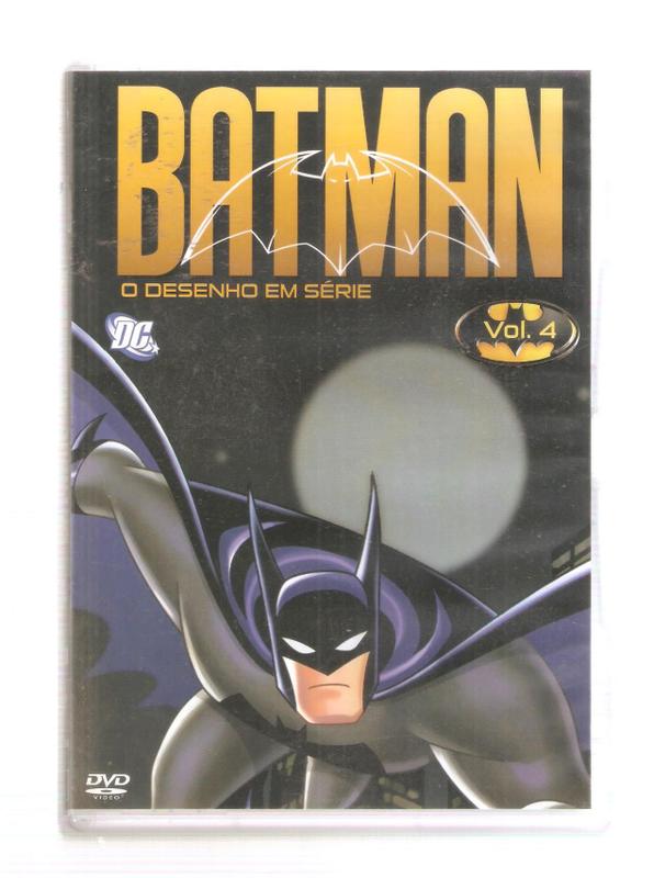 Dvd batman - o desenho em serie vol.4 - Carrinhos de Brinquedo